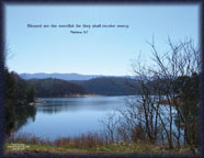 Blessed-Meek>Earth, Butler Lake Art Print