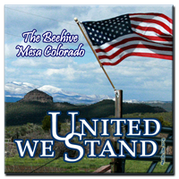 Tile Magnet - 2"x2" - United We Stand 