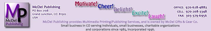 McDel Publishing - Small Business Printer, Grand Junction CO