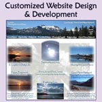customized website design & development
