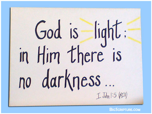 Big Scripture on 16"x20" Canvas