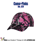 Custom-Printed Cap Camo>Pinks