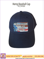 LM Flag-One Nation - Hemp Baseball Cap