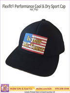 LM Flag-In God We Trust  Flexfit Performance Cool & Dry Sport Cap